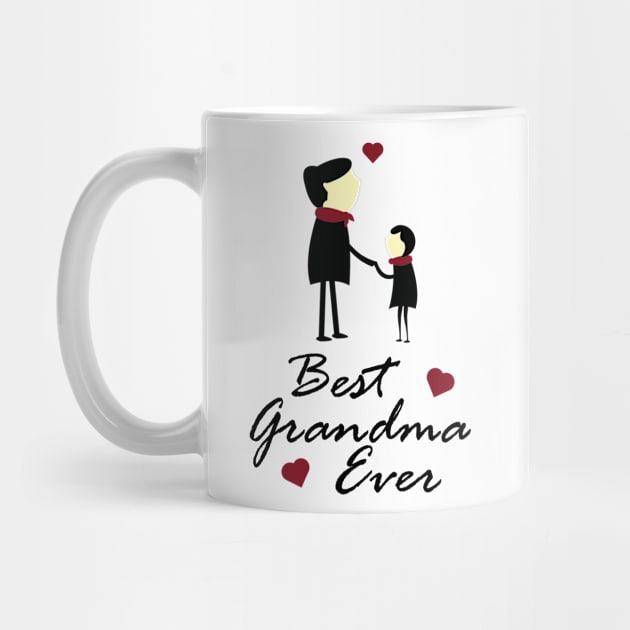 Best Grandma Ever - Mother's Day or Birthday Gift by AS Shirts